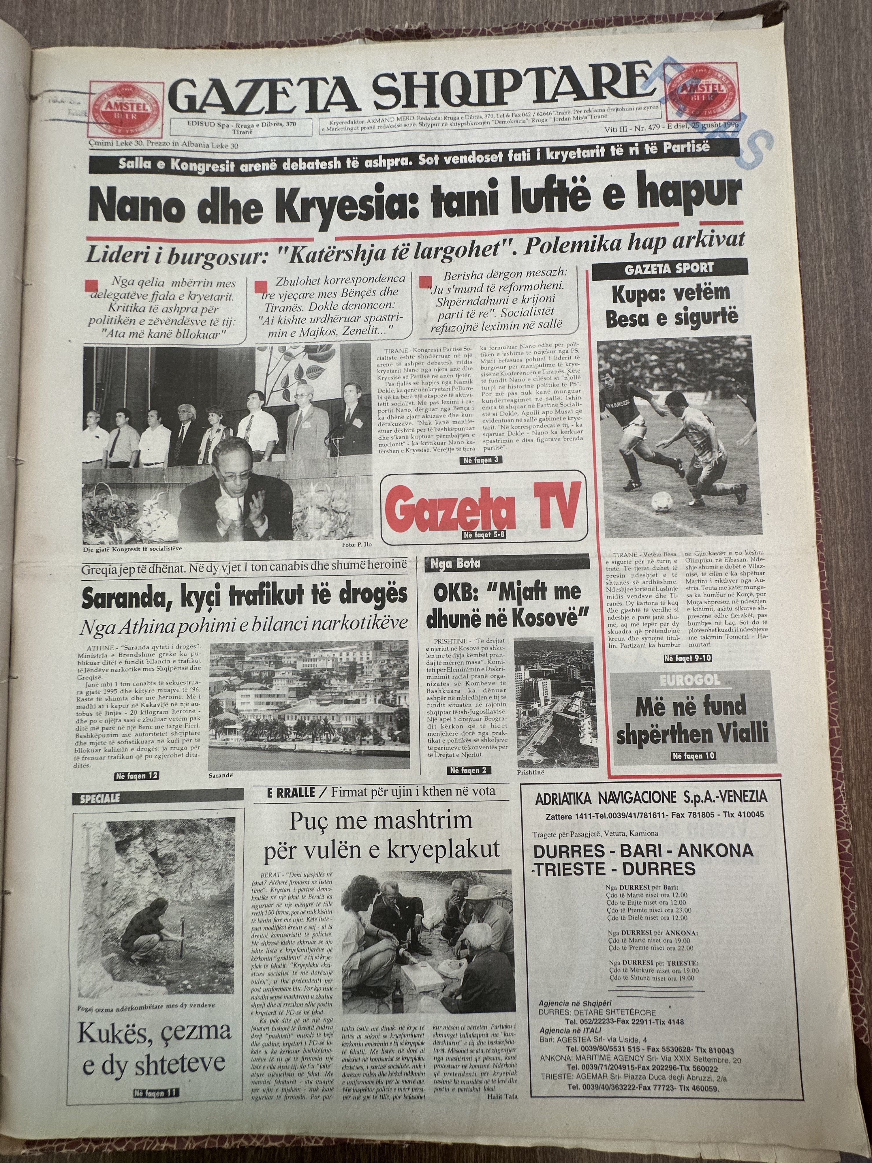 Gazeta Shqiptare 1994-08-28